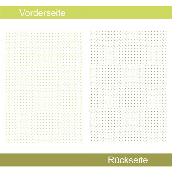 Punkte grün - Designpapier